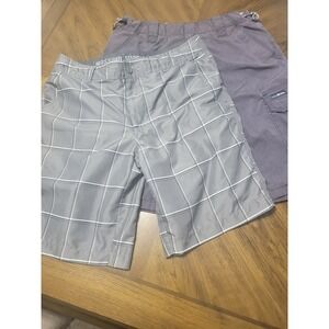 Lot of‎ 2 Men's Swimming trunks see pics for measurements.